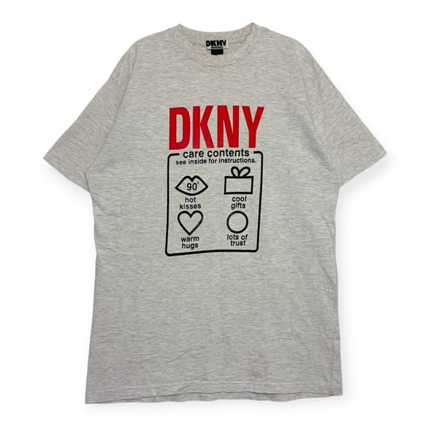 90s dkny 도나카란뉴욕 반팔 티셔츠