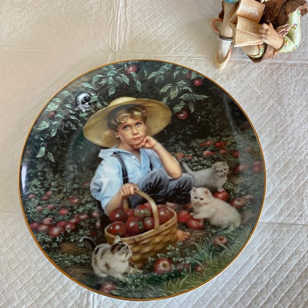 Reco 미국 빈티지 장식 그릇 접시