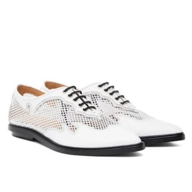 (구해요)토가풀라 화이트 레이스업 옥스포드 슈즈 135338932