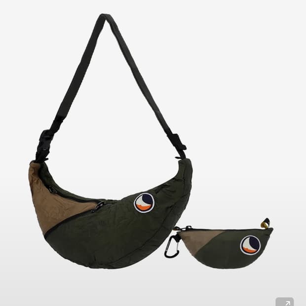 티켓투더문 슬링백 아미그린 브라운