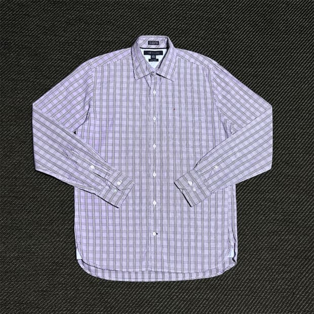 [M] Tommy 타미힐피거 커스텀핏 체크셔츠