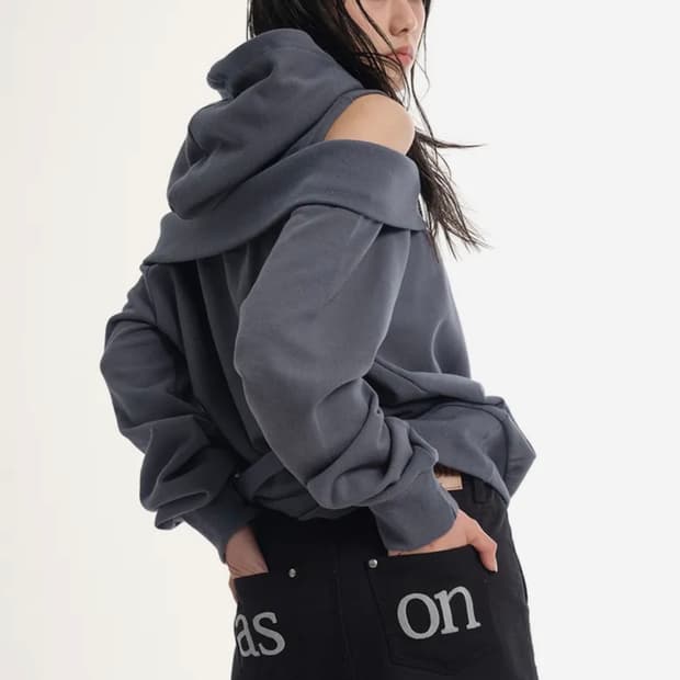 애즈온 포그 미니스커트 s