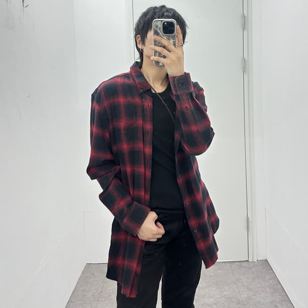 NONE vintage check shirts