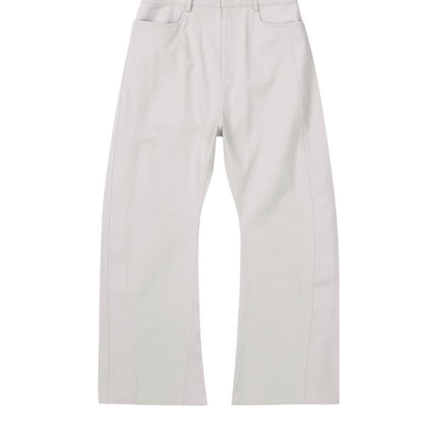 L) 엑슬림 ep9 03 트라우저 라이트그레이 오프화이트 새상품