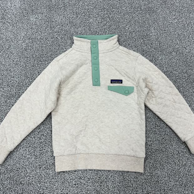 파타고니아 아동S(7-8) 퀼팅 스냅티