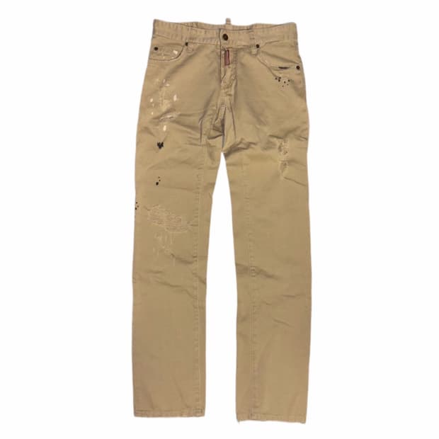 AW10 Dsquared2 Distressed Pants