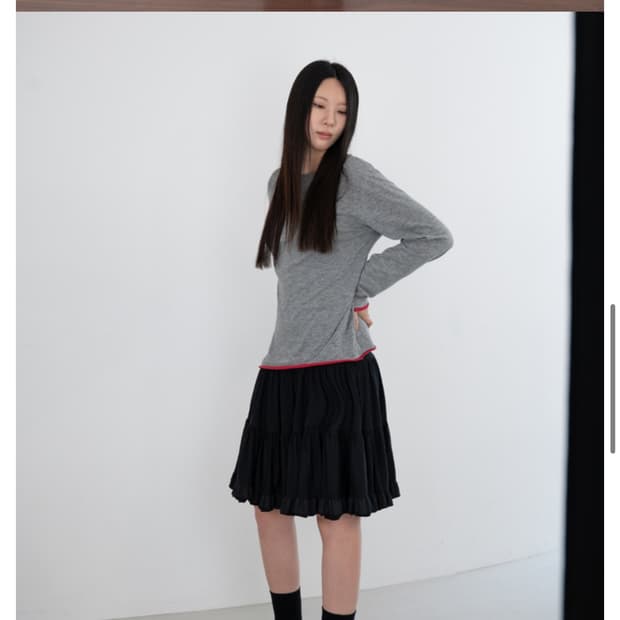 Parrt Cutoff Layered Longsleeve 
