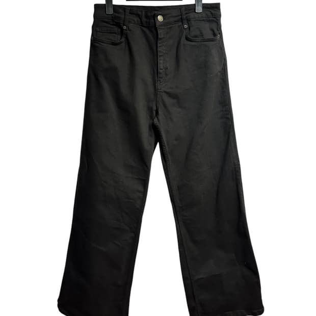 자라(ZARA) 우먼 브라운 와이드 부츠컷 팬츠30 size