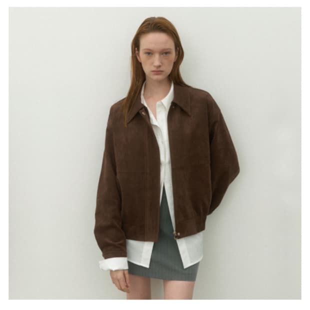 아틀리에나인 bape suede blouson jumper