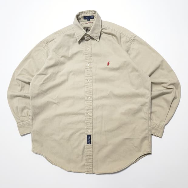 폴로 랄프로렌 90s 블레어 버튼 다운 코튼 셔츠