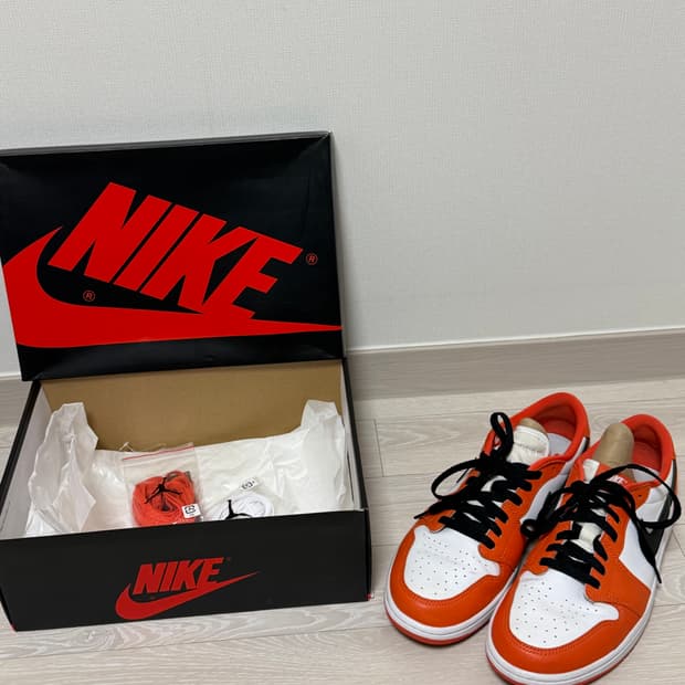 나이키 에어조던1 로우 og 스타피시 290