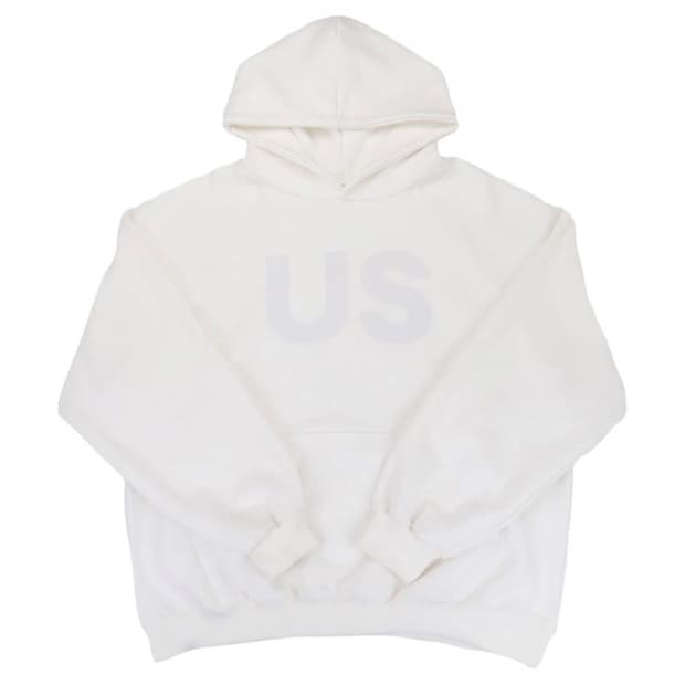 미와이후 US HOODIE WHITE