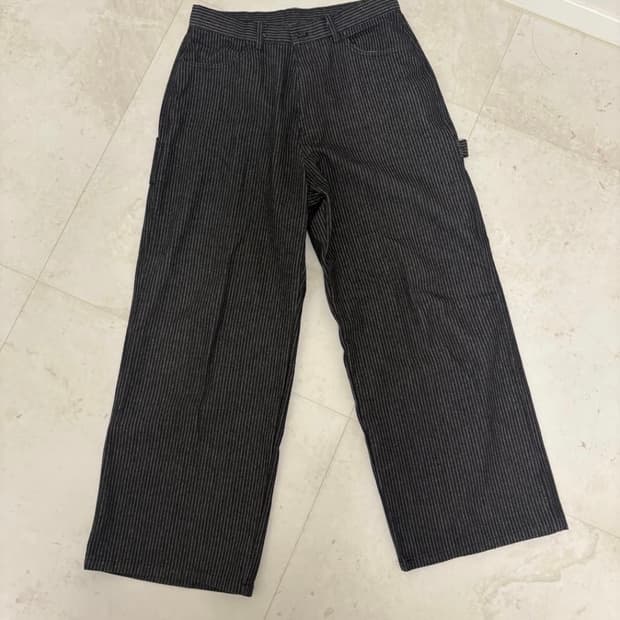 헬름 카펜터 스트라이프 팬츠