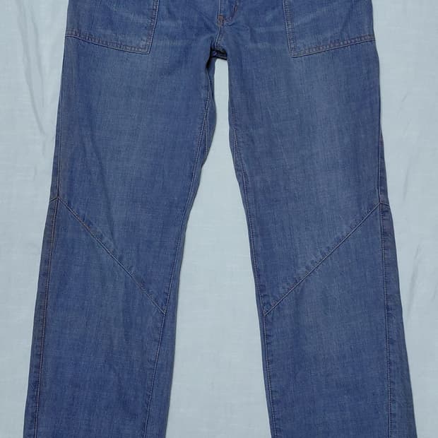 [희귀/30~31] 빈티지 EASTBOY 입체 절개 데님 팬츠