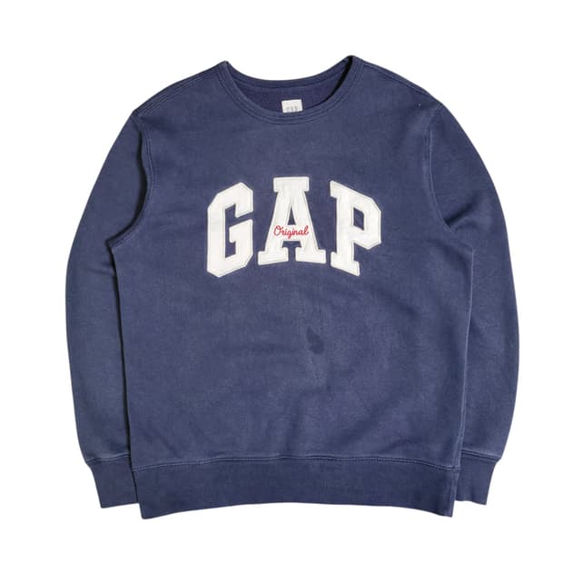 GAP 갭 빅로고 네이비 맨투맨