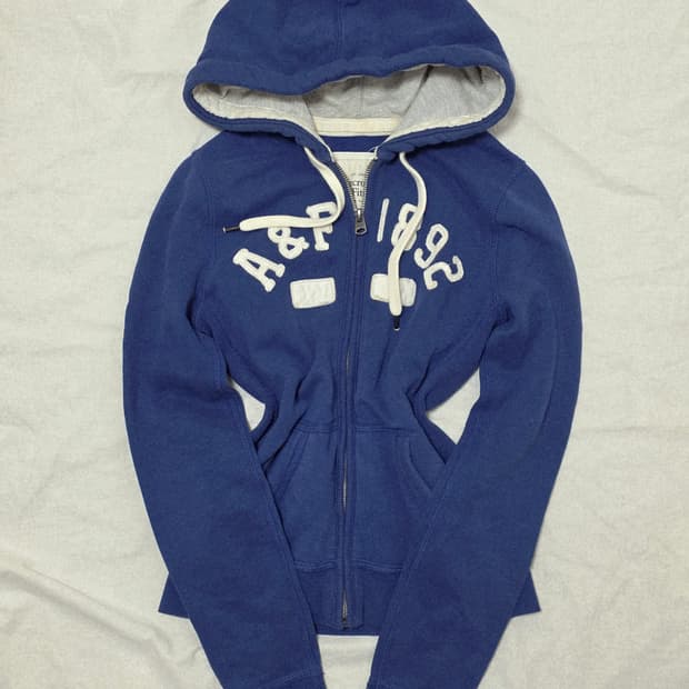 아베크롬비 기모 후드 집업 일본빈티지