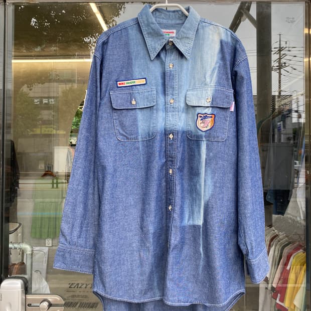 Miki house Denim Shirt