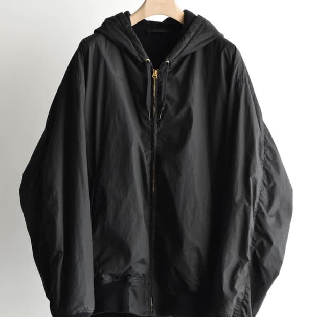 코모리 코튼 나일론 후드 집 파카