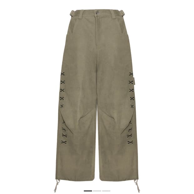 카미엔x아오이로 워크팬츠 2사이즈 새상품