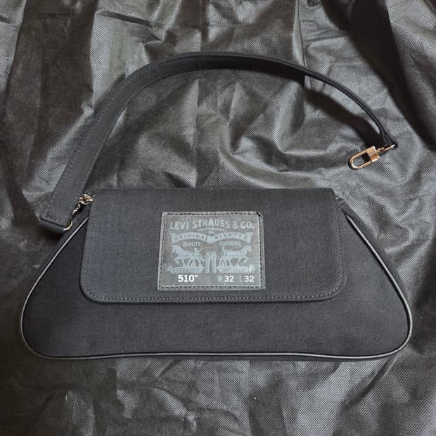 켈리즈 업사이클링 백 가방 바게트