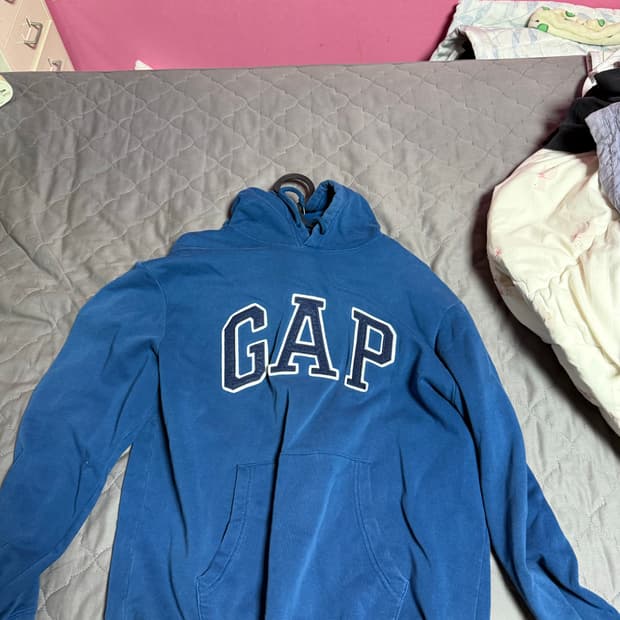GAP 블루 후드티 L사이즈