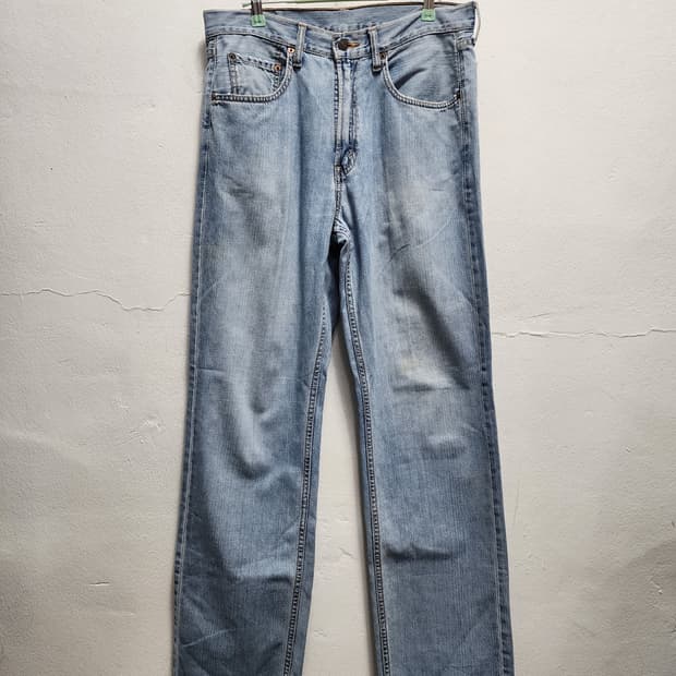 리바이스 90s 523 연청 빈티지 데님 