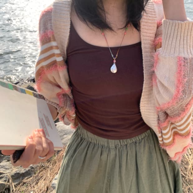 햇살 몽글 가디건