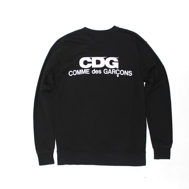 CDG 꼼데가르송 크루넥 스웨트셔츠