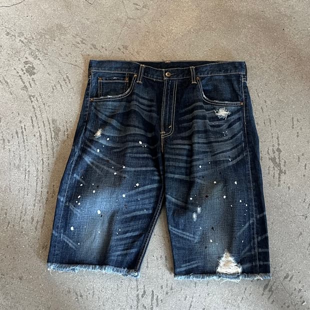 Levi's 503 denim shorts 