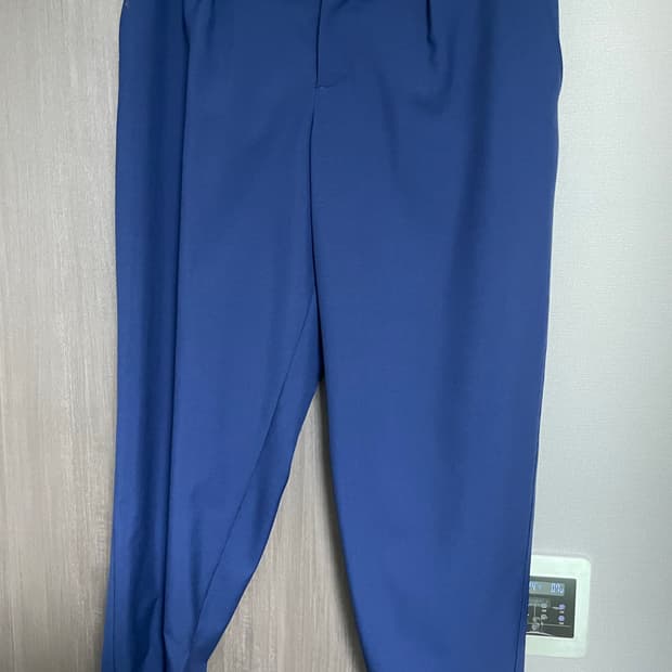 마르니 남성 밴딩 슬랙스 블루