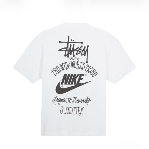 (S) 나이키 x 스투시 반팔