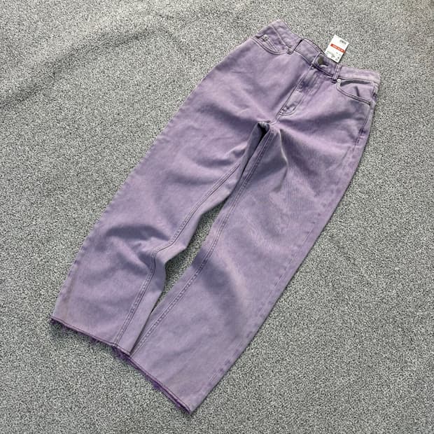 새상품 H&M 여성 피그먼트 데님 팬츠 0325J