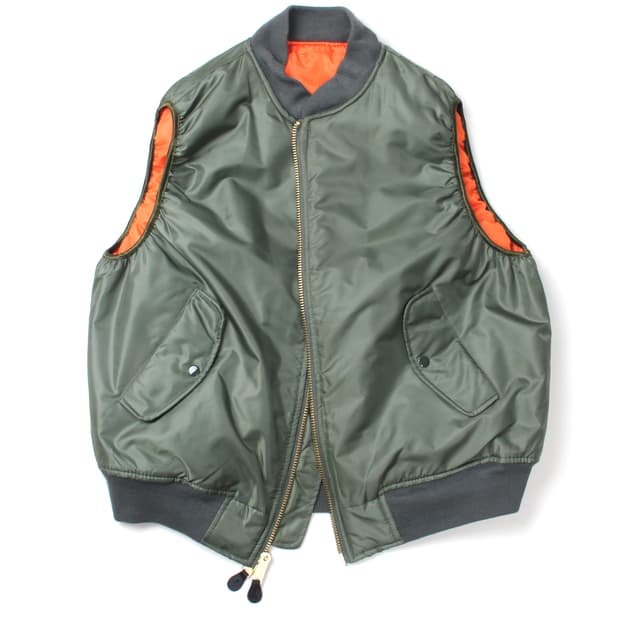 THRIFTY LOOK MA1 ベスト 2WAY