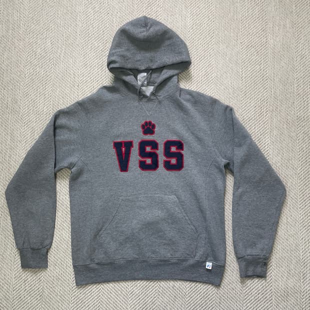  Russell 러셀 VSS 그레이 후드스웻 