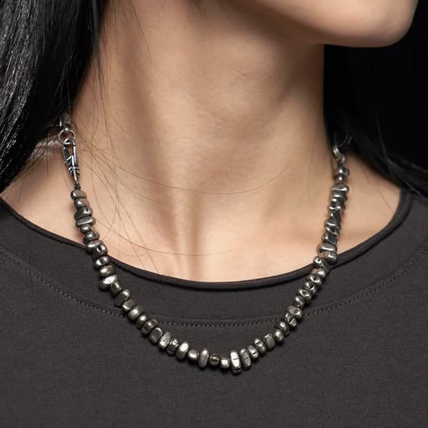 [40+10cm]해칭룸 Stone Ball 3way Bracelet