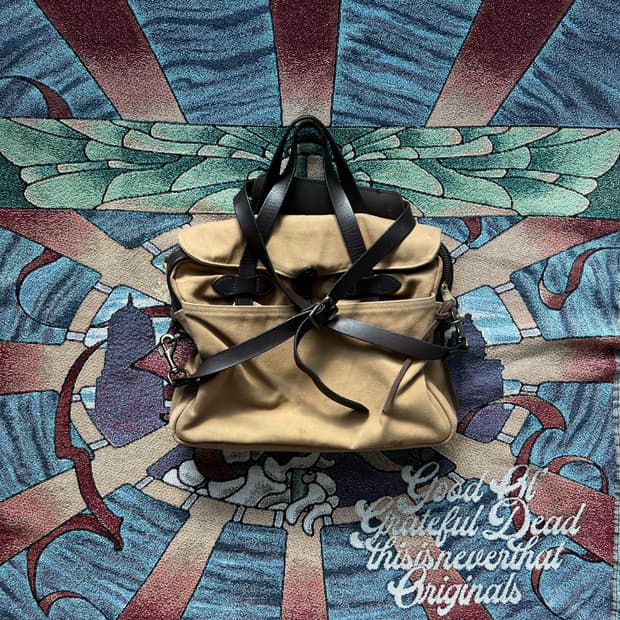 필슨 256 탄 토트백