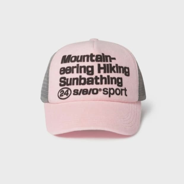 S/E/O EXPLORER TRUCKER CAP PINK