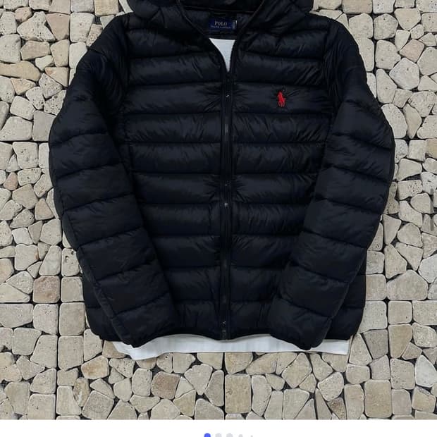 폴로 경량패딩 