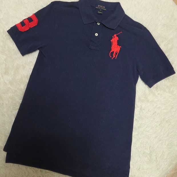 레드빅포니 네이비 카라반팔티 M(10~12)