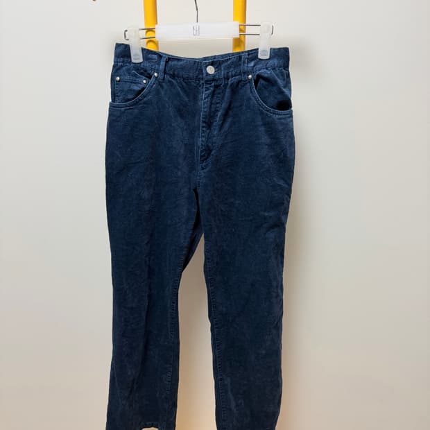 그린버터 네이비 코듀로이 팬츠 M