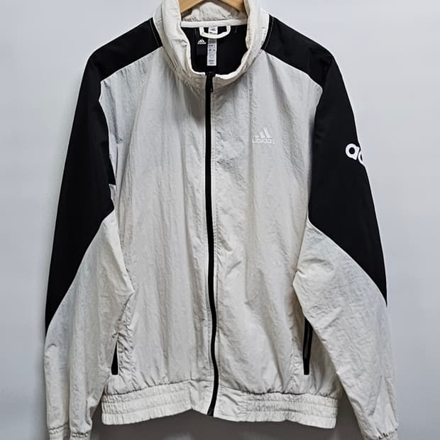 아디다스 우븐 바람막이 자켓 XL