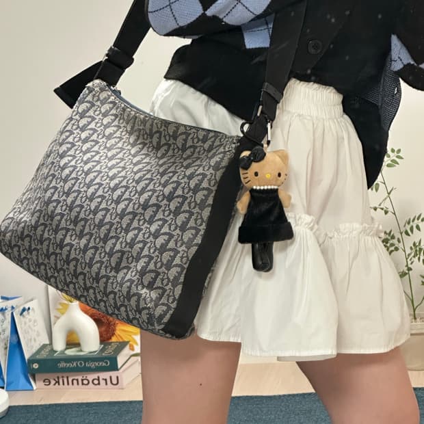 디올 트로터 오블리크 숄더백 남녀공용 y2k 호보백 (더스트백포함)