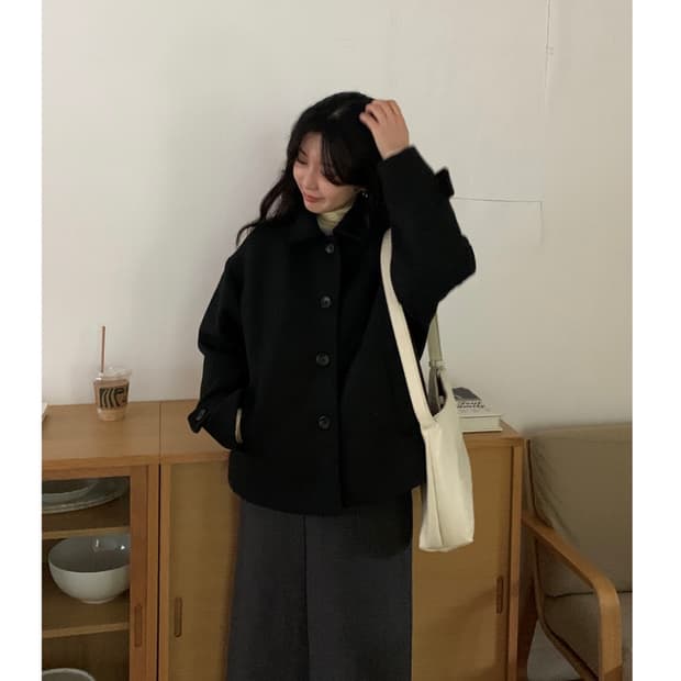 어리틀빗 울 자켓