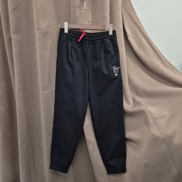 아디다스 면바지 8부 스판 춘하 밴딩 조거 S