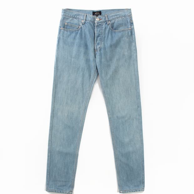 아페쎄 A.P.C Rue Madame 연청 데님 청바지 팬츠
