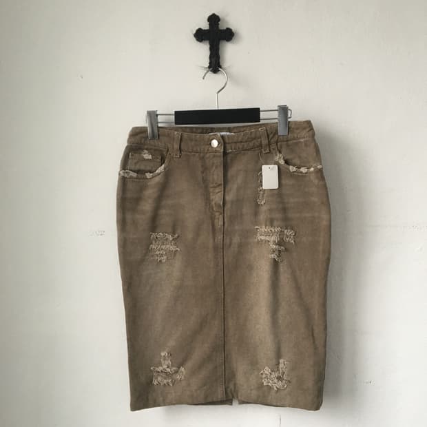 Dolce & gabbana damage skirt