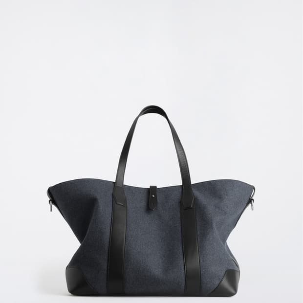 COS 코스 위켄더 토트백 울 새상품