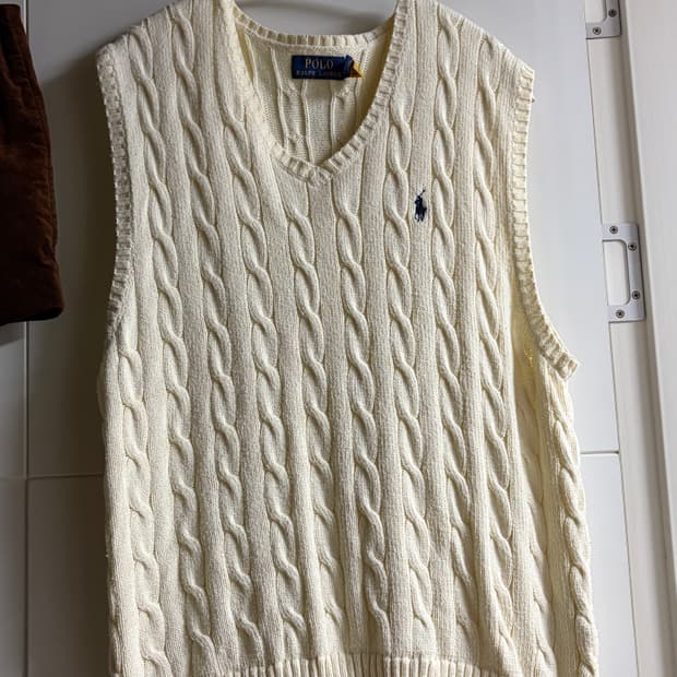 폴로 조끼 라지 