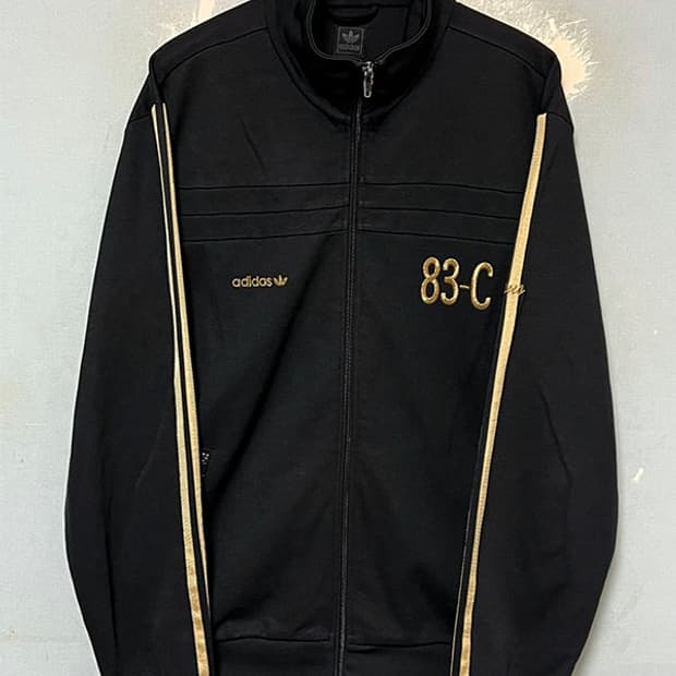 아디다스 베켄바우어 83-C 블랙골드 남자트랙탑 춘추 캐주얼 L 100 