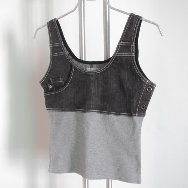 Avirex denim sleeveless